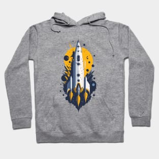 Starship rocket Hoodie